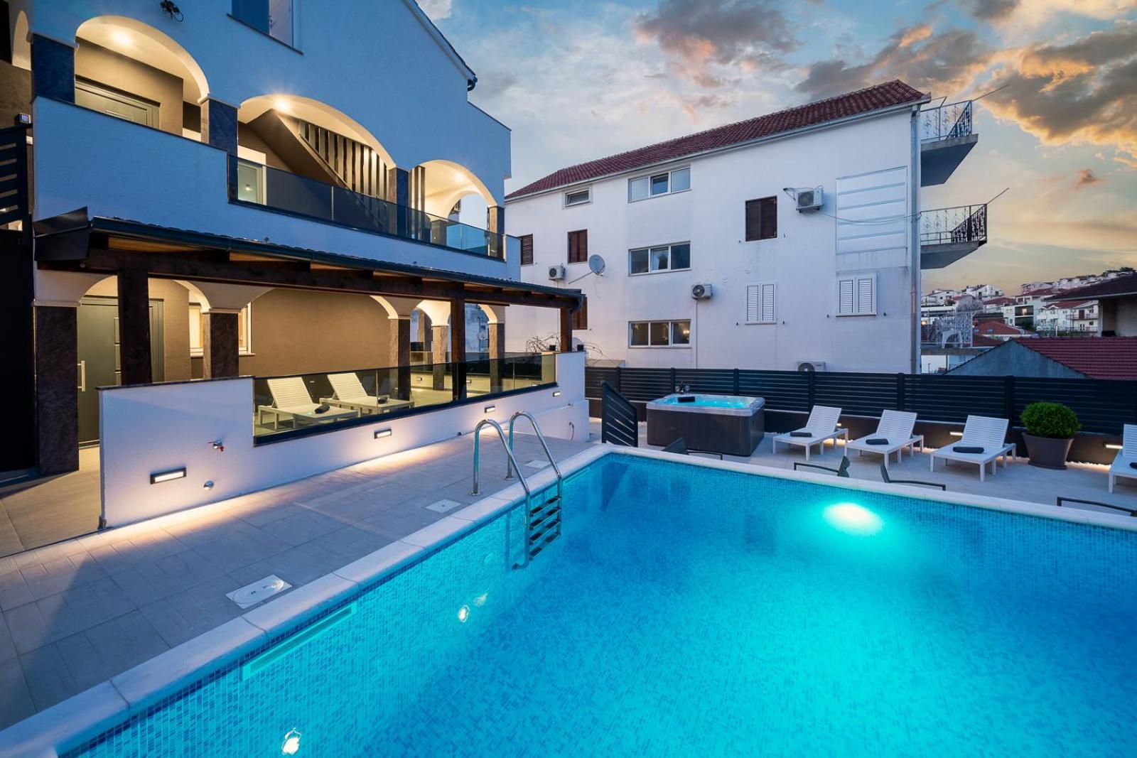 Villa Diamond Trogir Exterior foto